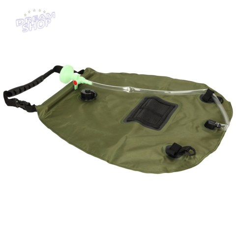 Prysznic turystyczny solarny polowy kempingowy 20L XXL z termometrem