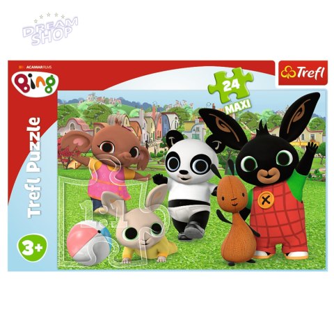 Puzzle Bing 24 el. Bing Zabawa w parku Trefl 14306 Puzzle Bing 24 el. Bing Zabawa w parku Trefl 14306