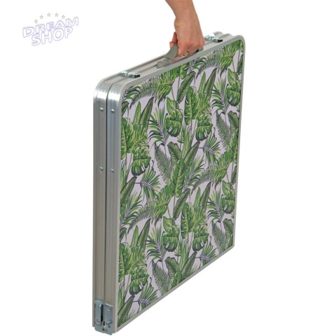 STOLIK TURYSTYCZNY SKŁADANY KEMPINGOWY 120X60X54.5/70CM JUNGLE