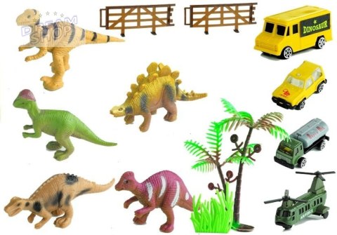 Tir z Dinozaurami Autka Sorter 49 cm 1:22 + Gra