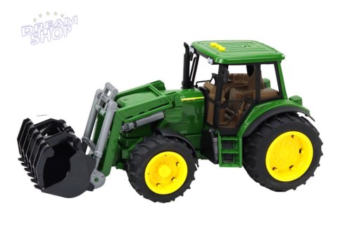Traktor Rolniczy Koparka Duży Zielony Światła Dźwięki Traktor Rolniczy Koparka Duży Zielony Światła Dźwięki