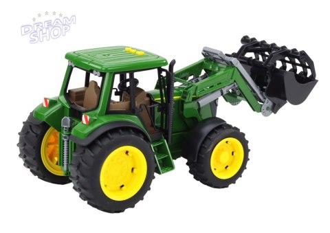 Traktor Rolniczy Koparka Duży Zielony Światła Dźwięki Traktor Rolniczy Koparka Duży Zielony Światła Dźwięki