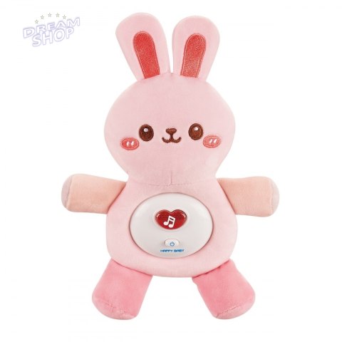 WOOPIE BABY Interaktywny Pluszak Przytulanka dla Niemowląt Światło Dźwięk Króliczek Usypiacz Różowy WOOPIE BABY Interaktywny Pluszak Przytulanka dla Niemowląt Światło Dźwięk Króliczek Usypiacz Różowy
