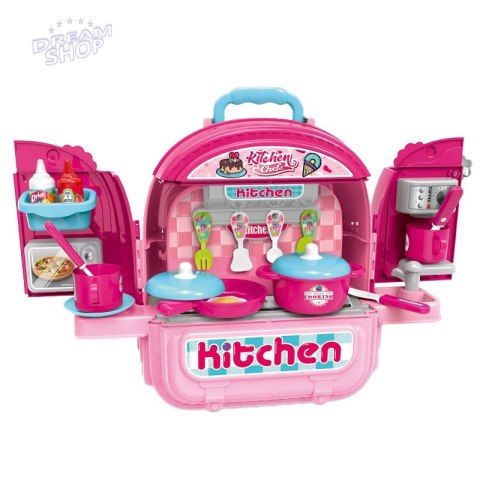 WOOPIE Domek dla Lalek 3w1 Kuchnia Przenośna w Plecaku WOOPIE Domek dla Lalek 3w1 Kuchnia Przenośna w Plecaku