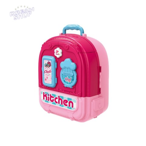 WOOPIE Domek dla Lalek 3w1 Kuchnia Przenośna w Plecaku WOOPIE Domek dla Lalek 3w1 Kuchnia Przenośna w Plecaku