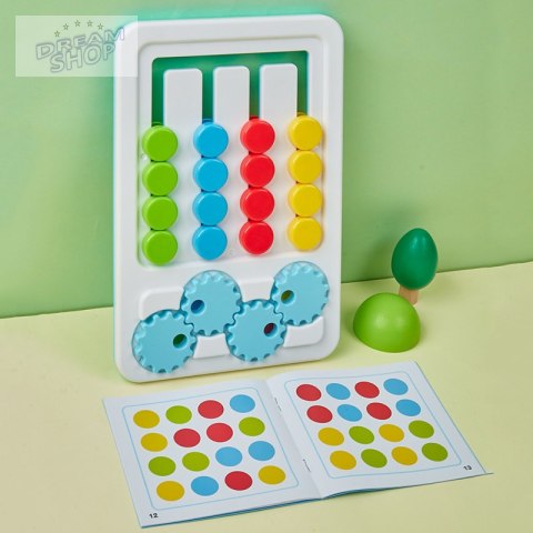 WOOPIE Gra Logiczna Cztery Kolory Labirynt