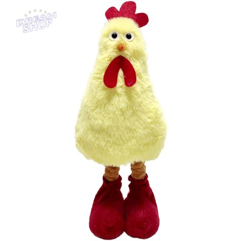 KURA NA TELESKOPACH 40-48CM DEKORACJA WIOSENNA KURA NA TELESKOPACH 40-48CM DEKORACJA WIOSENNA