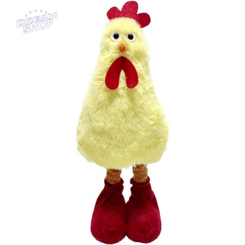 KURA NA TELESKOPACH 40-48CM DEKORACJA WIOSENNA KURA NA TELESKOPACH 40-48CM DEKORACJA WIOSENNA