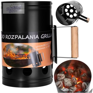 Komin do rozpalania grilla KORTEN