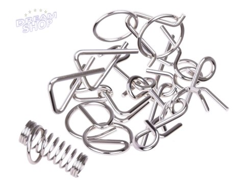 Metalowa Układanka puzzle łamigłówka zagadka logiczna 9 ele ZA5066 Metalowa Układanka puzzle łamigłówka zagadka logiczna 9 ele ZA5066