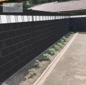 Taśma ogrodzeniowa 19cmx35m 450g/m2 czarna 23698