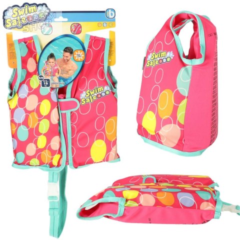 BESTWAY 32176 Kamizelka do pływania dziecięca różowa 1-3lat 11-19kg BESTWAY 32176 Kamizelka do pływania dziecięca różowa 1-3lat 11-19kg