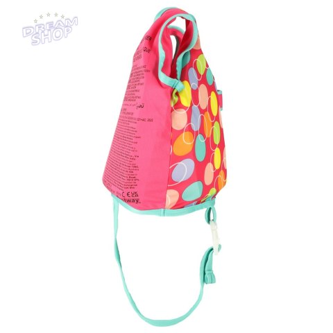 BESTWAY 32176 Kamizelka do pływania dziecięca różowa 1-3lat 11-19kg BESTWAY 32176 Kamizelka do pływania dziecięca różowa 1-3lat 11-19kg