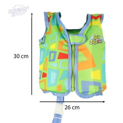 BESTWAY 32176 Kamizelka do pływania dziecięca zielona 1-3lat 11-19kg BESTWAY 32176 Kamizelka do pływania dziecięca zielona 1-3lat 11-19kg