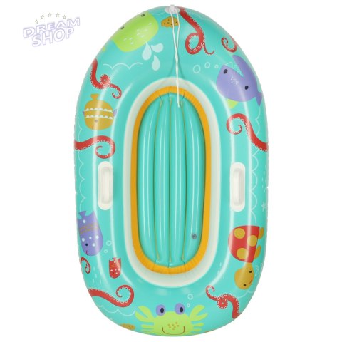 BESTWAY 34009 Kółko do pływania dla niemowląt koło pontonik dla dzieci dmuchany łódka ponton niebieski 3+ 45kg