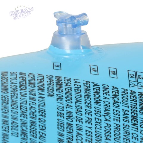 BESTWAY 34037 Kółko do pływania dla niemowląt koło pontonik dla dzieci dmuchany z siedziskiem łódka ponton niebieski 3+ 45kg