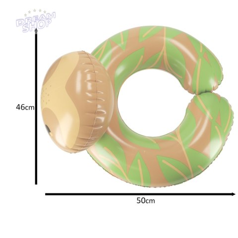BESTWAY 36405 Koło do pływania dmuchane leniwiec 3-6lat 30kg