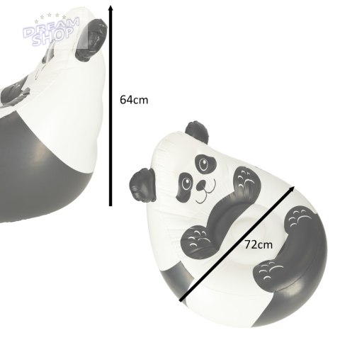 BESTWAY 75116 Fotel dmuchany puf panda 70kg