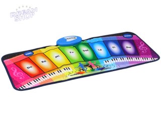 Mata Muzyczna Taneczna Edukacyjna Pianinko Tęczowe