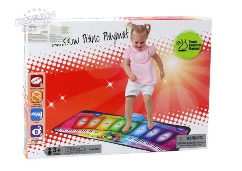 Mata Muzyczna Taneczna Edukacyjna Pianinko Tęczowe Mata Muzyczna Taneczna Edukacyjna Pianinko Tęczowe