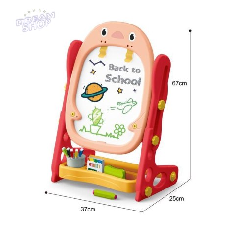 WOOPIE Tablica Dwustronna Magnetyczna Kreślarska Pisklak 57 el. WOOPIE Tablica Dwustronna Magnetyczna Kreślarska Pisklak 57 el.