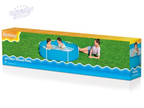 Bestway Basen stelażowy dla dzieci 152x38cm Brodzik 56283 Bestway Basen stelażowy dla dzieci 152x38cm Brodzik 56283