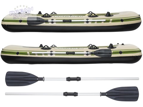 Bestway Dmuchany 3osob Ponton + wiosła 294 x 137cm Voyager X3 Raft 65164 Bestway Dmuchany 3osob Ponton + wiosła 294 x 137cm Voyager X3 Raft 65164