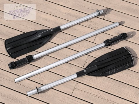 Bestway Dmuchany 3osob Ponton + wiosła 294 x 137cm Voyager X3 Raft 65164 Bestway Dmuchany 3osob Ponton + wiosła 294 x 137cm Voyager X3 Raft 65164