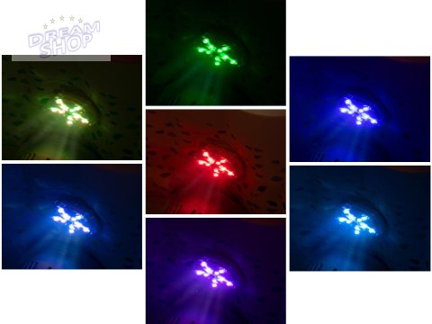 Bestway Lampka LED do SPA Jacuzzi 7 kolorów 10 diod energooszczędne 60303