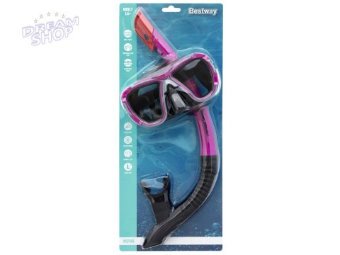 Bestway Maska z rurką do snurkowania pływania dla dzieci i dorosłych 24021 Bestway Maska z rurką do snurkowania pływania dla dzieci i dorosłych 24021