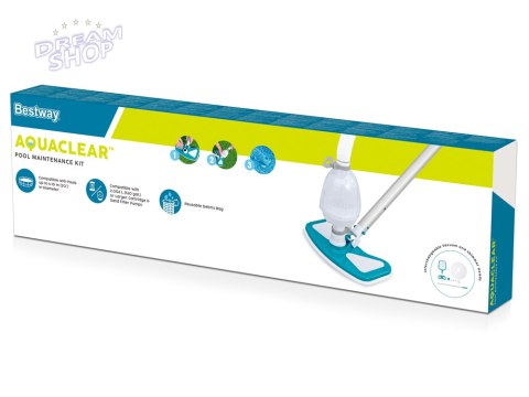 Bestway Zestaw czyszczący odkurzacz do basen 58234 Bestway Zestaw czyszczący odkurzacz do basen 58234