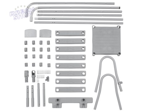 Bestway bezpieczna antypoślizgowa metalowa Drabinka do basenu 132cm 58332 Bestway bezpieczna antypoślizgowa metalowa Drabinka do basenu 132cm 58332