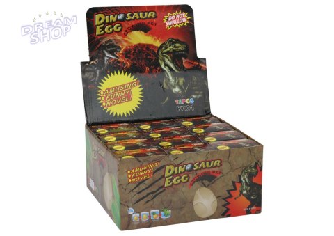 Jajo Dinozaura Wykluwający Się Rosnący Do Wody 6cm Jajo Dinozaura Wykluwający Się Rosnący Do Wody 6cm