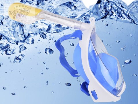 Pełna Maska z rurką do nurkowania i snurkowania S/M SP0762 NI Pełna Maska z rurką do nurkowania i snurkowania S/M SP0762 NI
