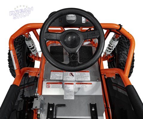 Pojazd Gokart Spalinowy MUD MONSTER Pomarańczowy Pojazd Gokart Spalinowy MUD MONSTER Pomarańczowy