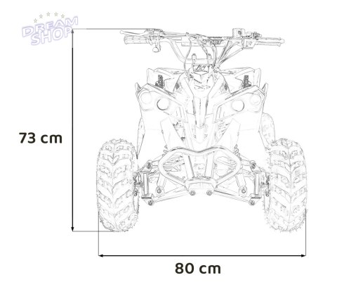 Pojazd Quad Spalinowy RENEGADE HighPer 110CC Czerwony Pojazd Quad Spalinowy RENEGADE HighPer 110CC Czerwony