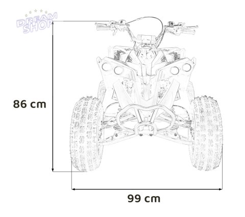 Pojazd Quad Spalinowy RENEGADE HighPer 125CC Czerwony Pojazd Quad Spalinowy RENEGADE HighPer 125CC Czerwony