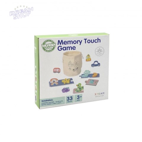 WOOPIE GREEN Układanka Sensoryczna Memory Kształty FSC WOOPIE GREEN Układanka Sensoryczna Memory Kształty FSC