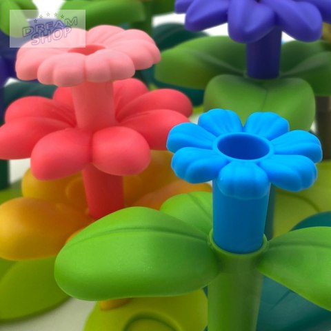 WOOPIE Magiczny Ogródek Montessori Klocki Konstrukcyjne XXL 93 el.