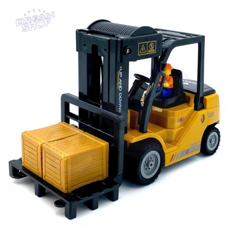 WOOPIE Zdalnie Sterowany Wózek Widłowy 2w1 Dźwig RC - Skala 1:24 WOOPIE Zdalnie Sterowany Wózek Widłowy 2w1 Dźwig RC - Skala 1:24