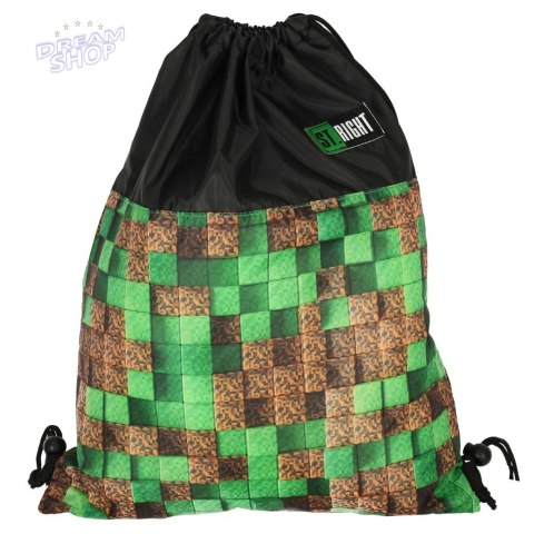 Worek na buty obuwie wf dla dzieci Pixel Cubes