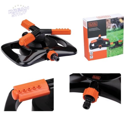 ZRASZACZ OBROTOWY 3 RAMIENNY 15 DYSZ BLACK+ DECKER ZRASZACZ OBROTOWY 3 RAMIENNY 15 DYSZ BLACK+ DECKER