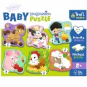 Puzzle Baby Progressive 6w1 Farma 2+ Trefl 44000