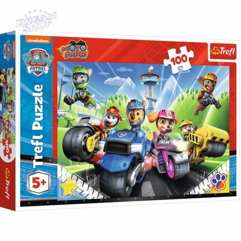 Puzzle Trefl puzzle 100 elementów Ekipa Na Motorach 16430