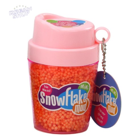 Squishy Kulki Styropianowe Masa w Kubeczku Pomarańczowy Squishy Kulki Styropianowe Masa w Kubeczku Pomarańczowy