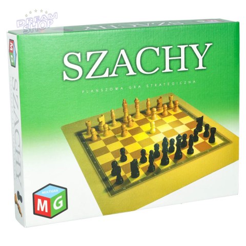 Szachy duże gra planszowa 5+ MULTIGRA Szachy duże gra planszowa 5+ MULTIGRA