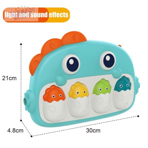 WOOPIE BABY Dino Pianino dla Niemowląt 0+ WOOPIE BABY Dino Pianino dla Niemowląt 0+