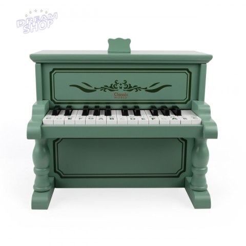 CLASSIC WORLD Pianinko Vintage + Książeczka do Nauki CLASSIC WORLD Pianinko Vintage + Książeczka do Nauki