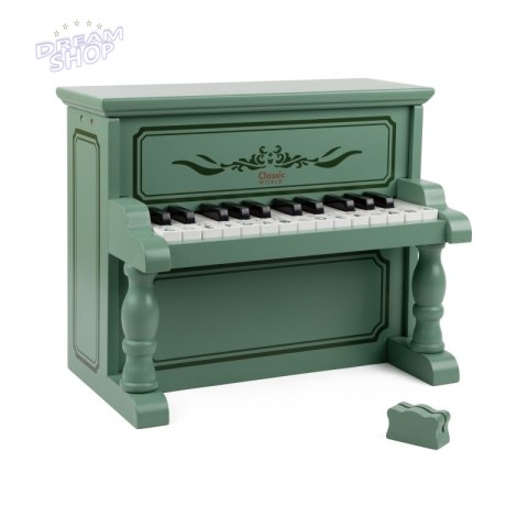 CLASSIC WORLD Pianinko Vintage + Książeczka do Nauki CLASSIC WORLD Pianinko Vintage + Książeczka do Nauki