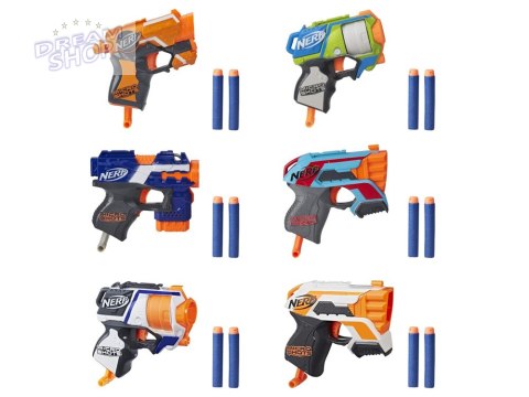 Duży Zestaw Pistolet Nerf Strike 6 szt. pistolet + naboje piankowe ZA5181 Duży Zestaw Pistolet Nerf Strike 6 szt. pistolet + naboje piankowe ZA5181